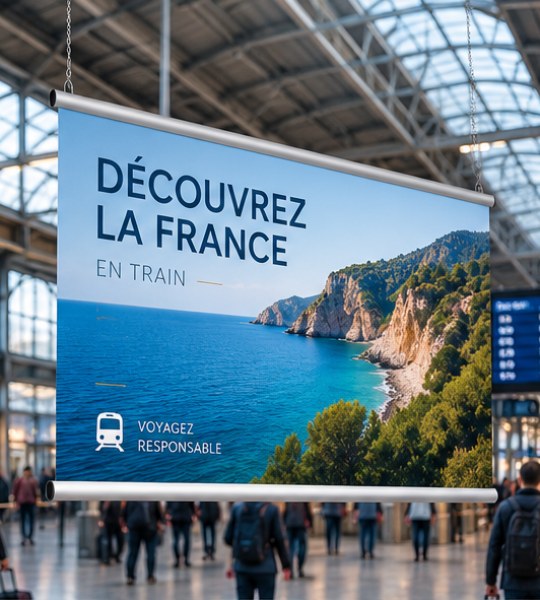 Perfiles porta carteles Slim – Estaciones y vestíbulos de transporte